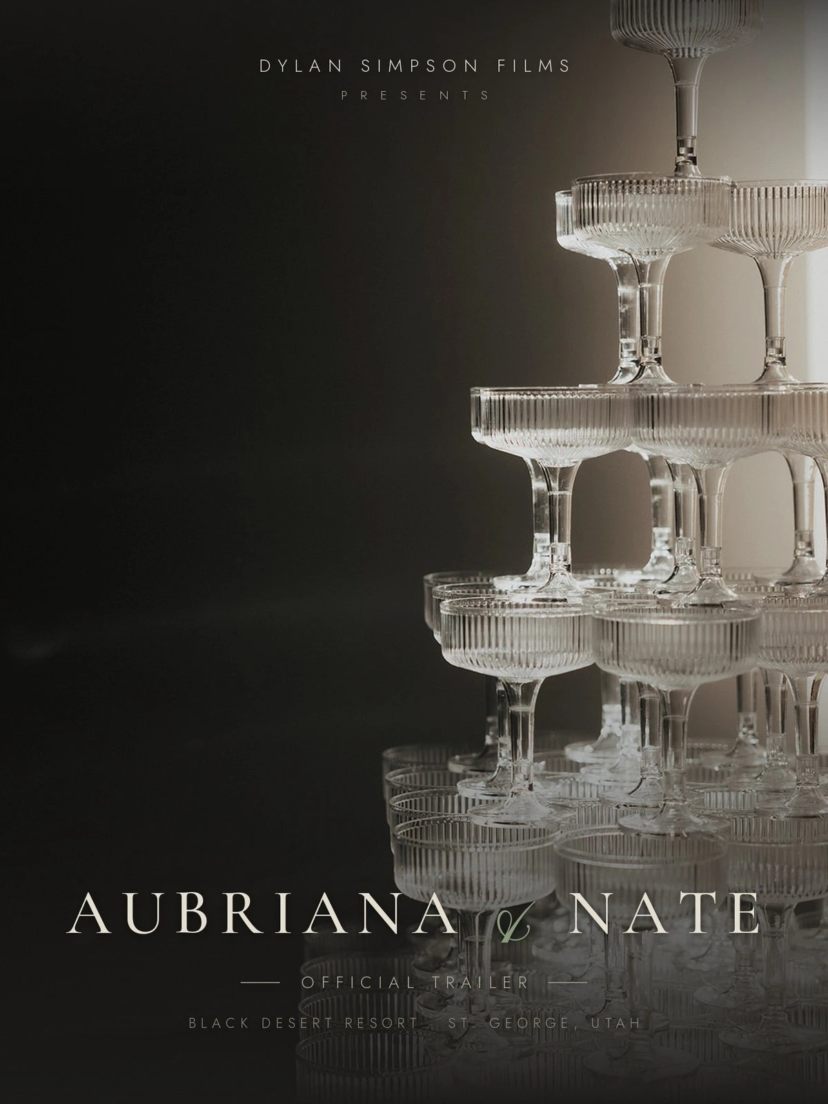 Aubriana & Nate — Official Trailer — Black Desert Resort · St. George, Utah | Dylan Simpson Films poster